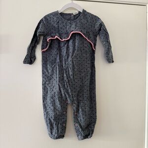 Egg New York one piece stars with Pink Trim